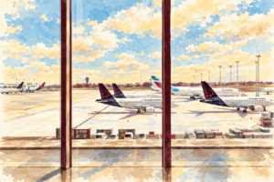 Van grot naar Brussels Airport